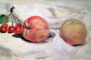 22 Peaches and Cherries Pierre Auguste Renoir National Museum of Fine Arts MNBA  Buenos Aires